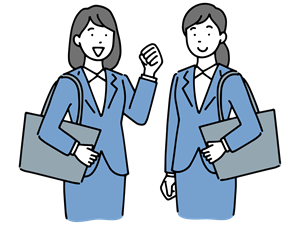 面接対策のイラスト