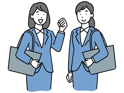 面接時の身だしなみの例