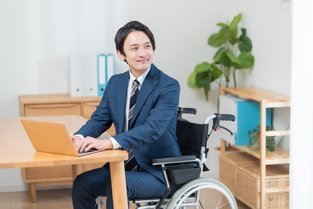 難病がある人の仕事と働き方を説明するイメージ画像
